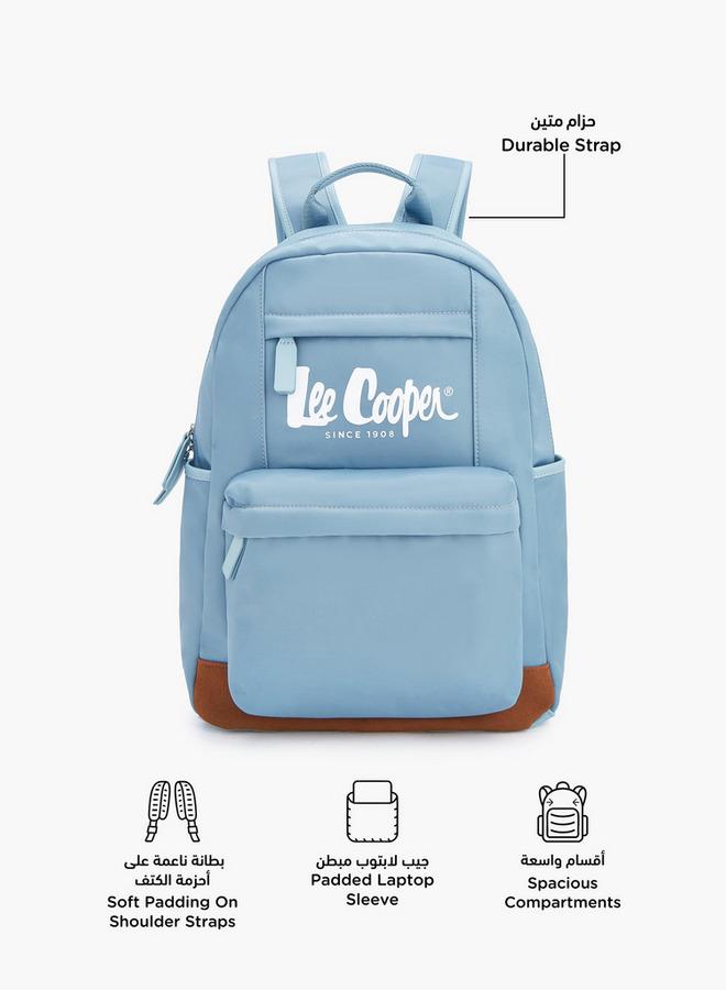 Lee Cooper Solid Backpack With Adjustable Shoulder Straps - Image 3