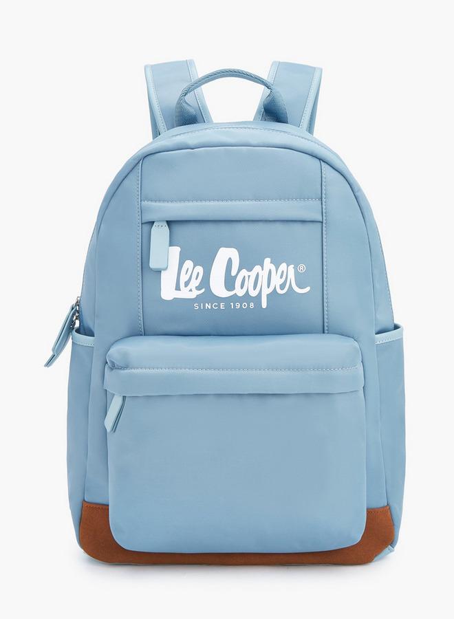 Lee Cooper Solid Backpack With Adjustable Shoulder Straps - Image 1