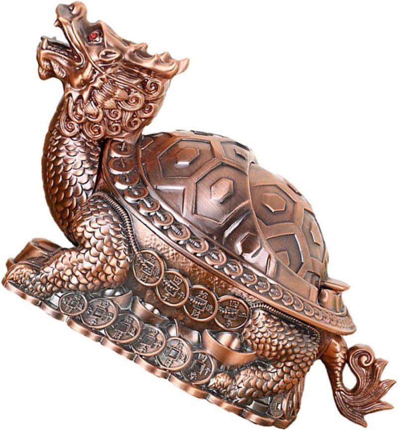 منفضة سجائر معدنية ريترو مقاومة للرياح بغطاء، تصميم نوردي، صينية سجائر زخرفية للمكتب المنزلي - Image 2