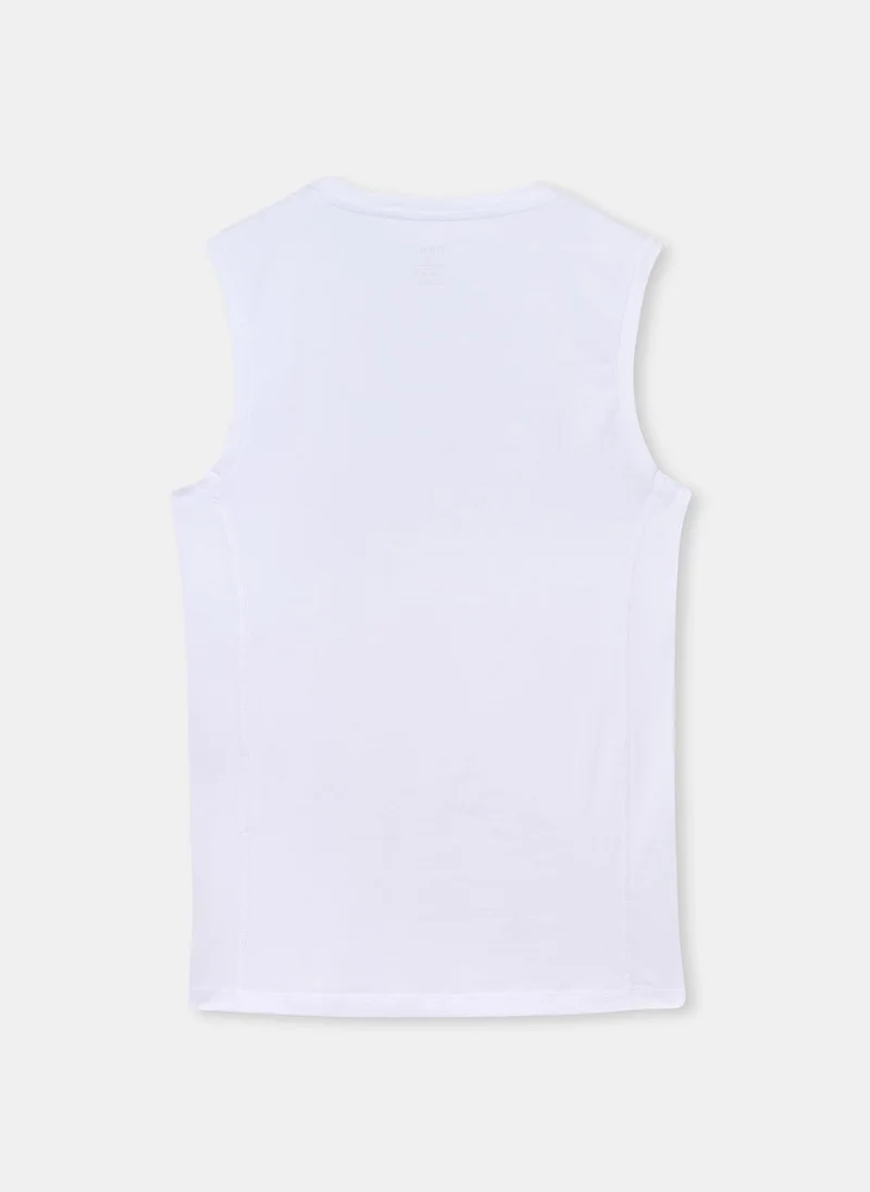 dagi  Undershirt V Neck Cotton Blend Slim Fit Underwear for Men | Best Price UAE