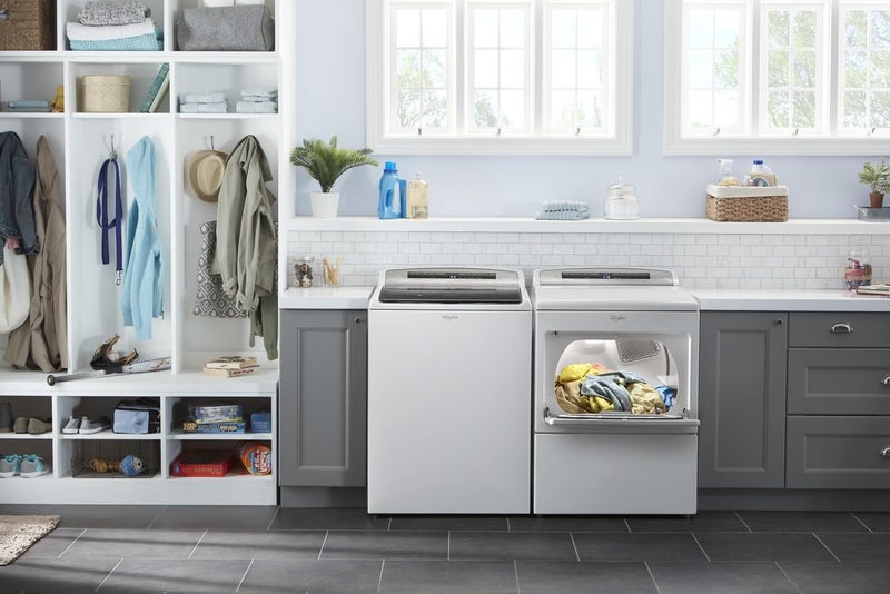 ويرلبول 341241 حزام طبل المجفف باللون الأبيض - Image 4