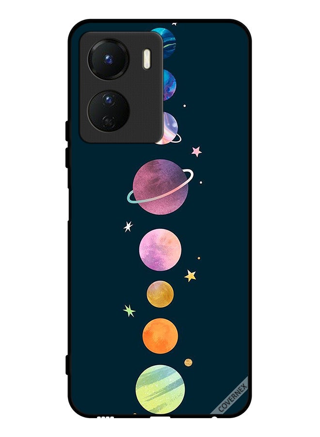 Covernex Protective Case Cover For Vivo Y16 Planets In Row - Image 1