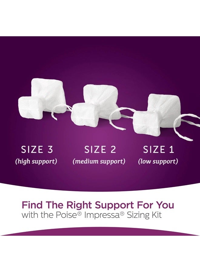 Poise Impressa Incontinence Bladder Support for Women, Bladder Control, Size 1, 21 Count (Packaging May Vary)  - Image 4