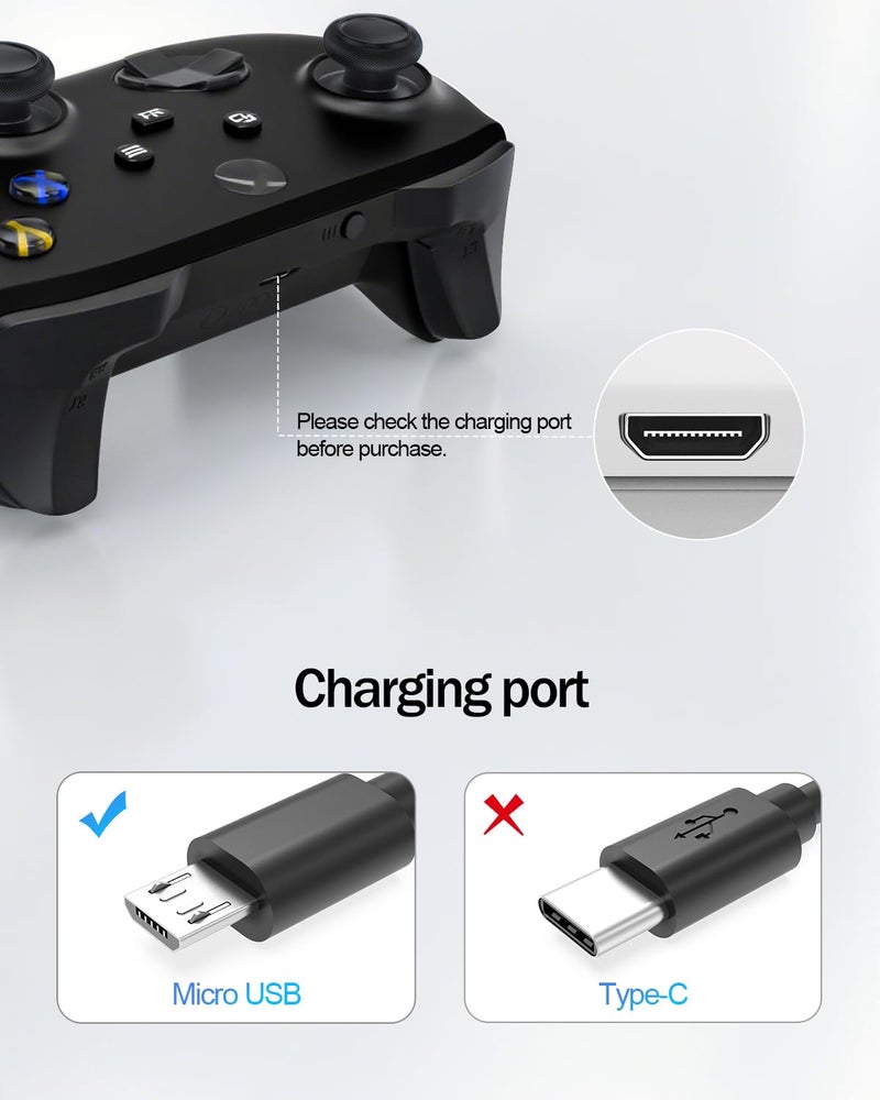 Superer 2 Pack 5 ft Micro USB Charger Cable Fit for PS4 Controller, Xbox One X S, Kindle Paperwhite, Amazon Fire Tablet, Roku Streaming Stick Express Premiere+, Android Phone Data Sync Power Cord - Image 2