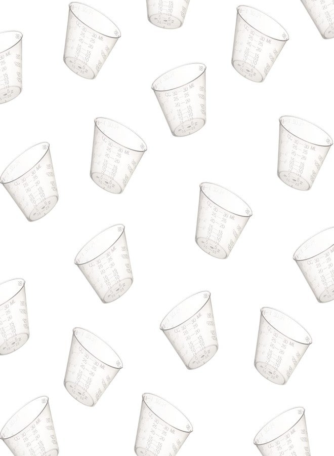 بيرفيكت ستيكس أكواب بيرفكت ستيكس [100 كوب - أكواب بلاستيكية مدرجة للاستخدام مرة واحدة سعة 1 أونصة - لخلط الحبوب، وقياس الأدوية، وخلط الراتنج، وغسول الفم] - Image 1