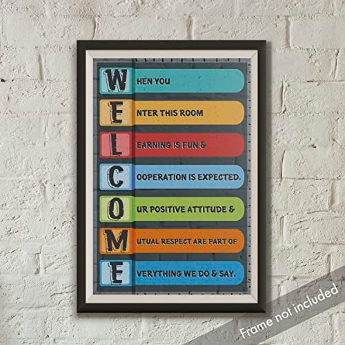 JSC Classroom Poster for Motivation and Inspiration | Teacher Decor for Class | Growth Mindset Posters for Classrooms | 18" x 12" Size | 100lb Gloss Poster Paper | JSC142 Design - Image 3
