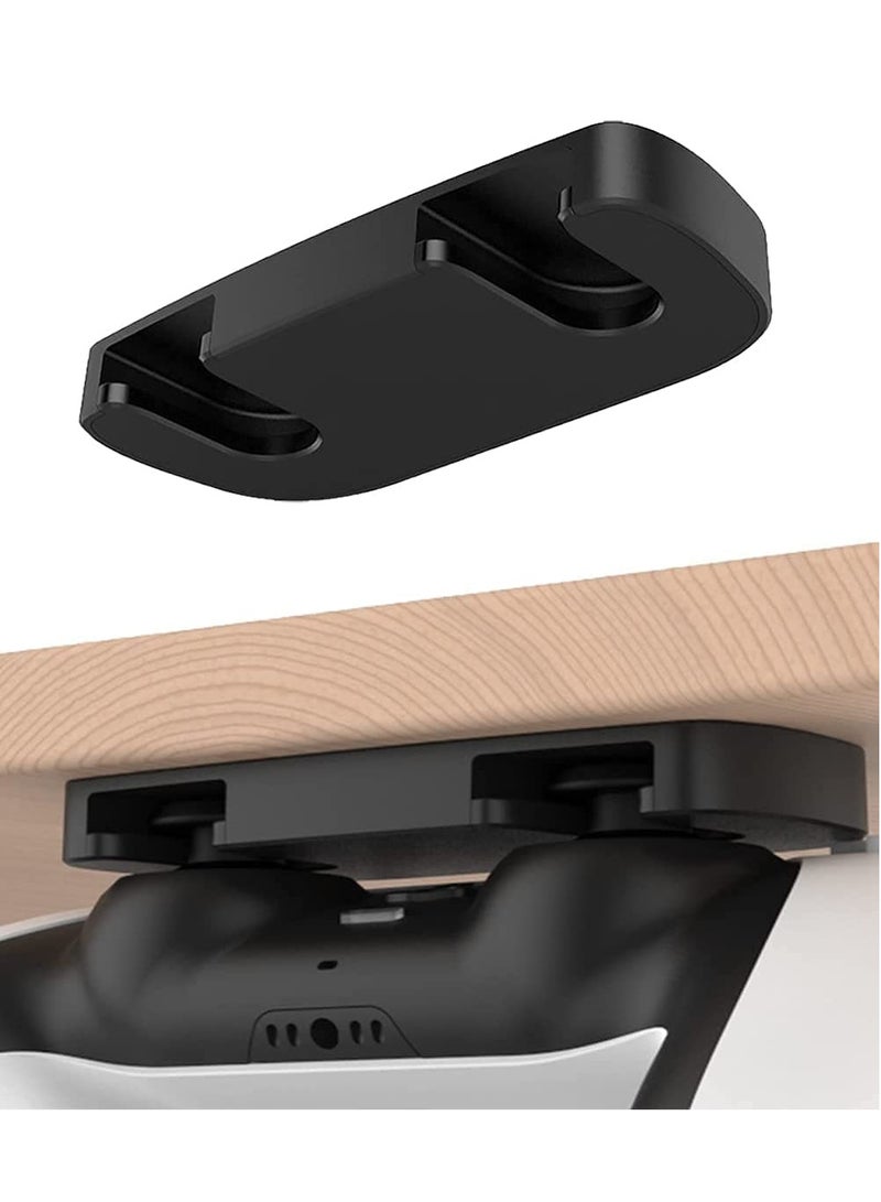 Excefore Controller Table Stand for PS5 PS4 Controller Under Desk Mount for DualSense DualShock 4 Controller Holder Table Organize and Desk Management  - Image 1