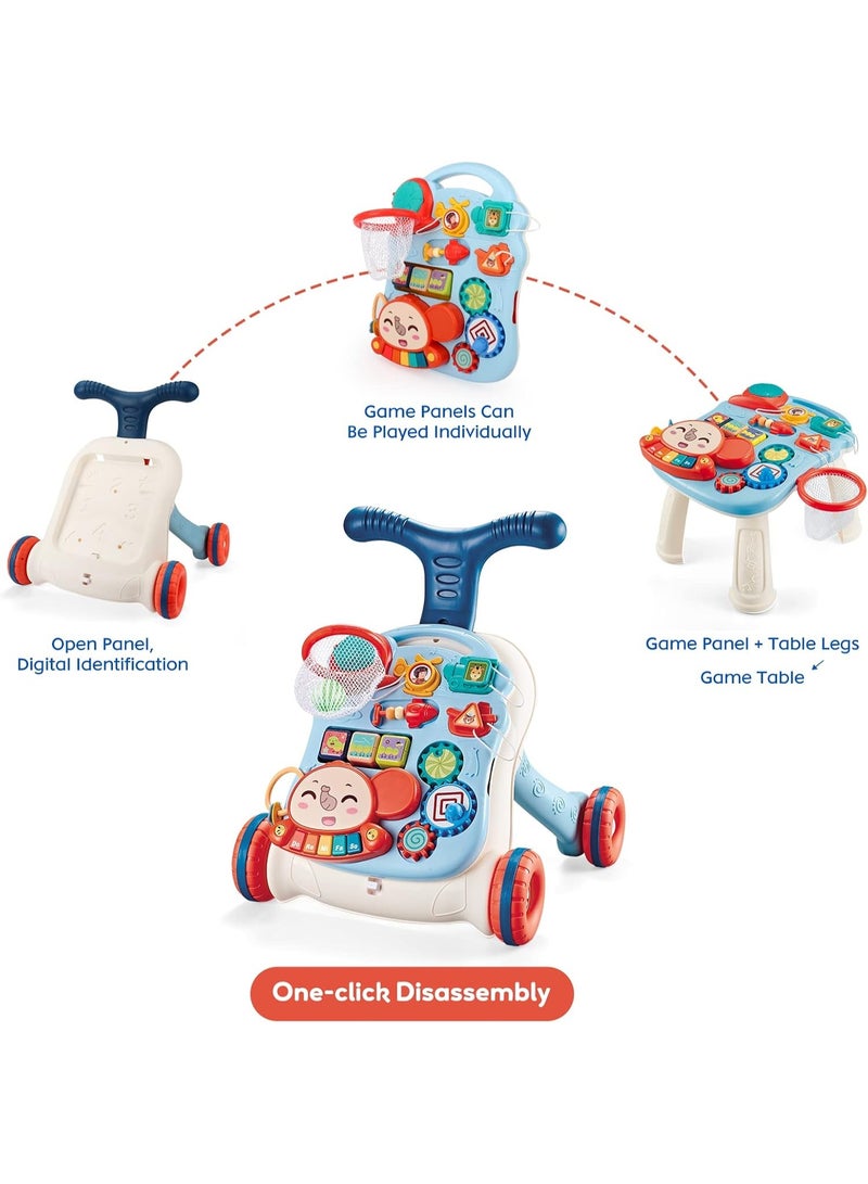 baby walker 2*1 (table - music- basketball) N6038 - Image 2