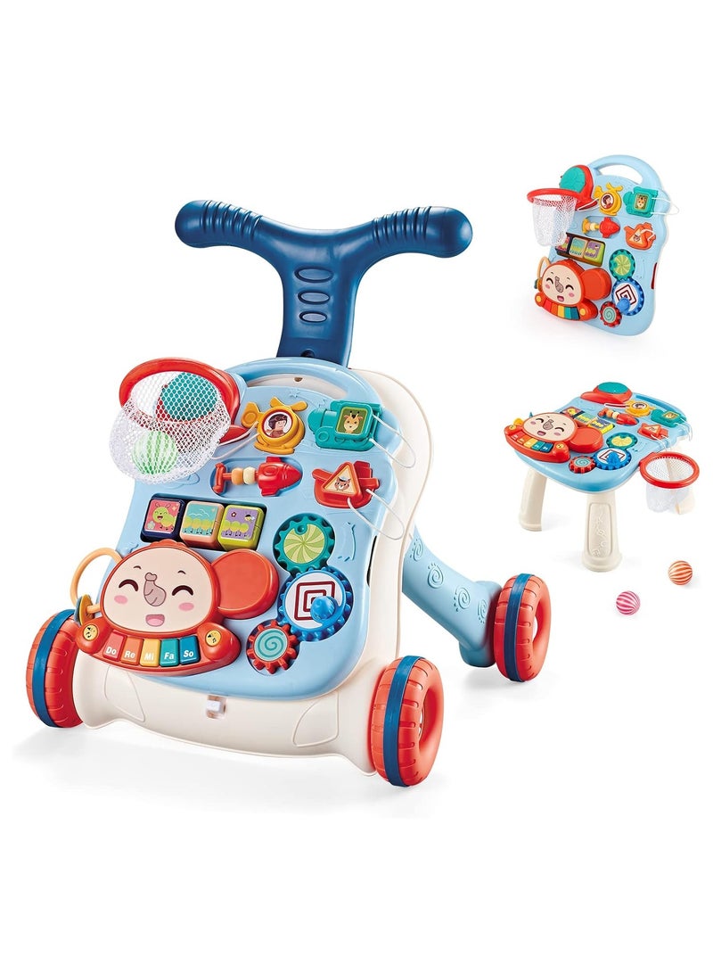 baby walker 2*1 (table - music- basketball) N6038 - Image 1