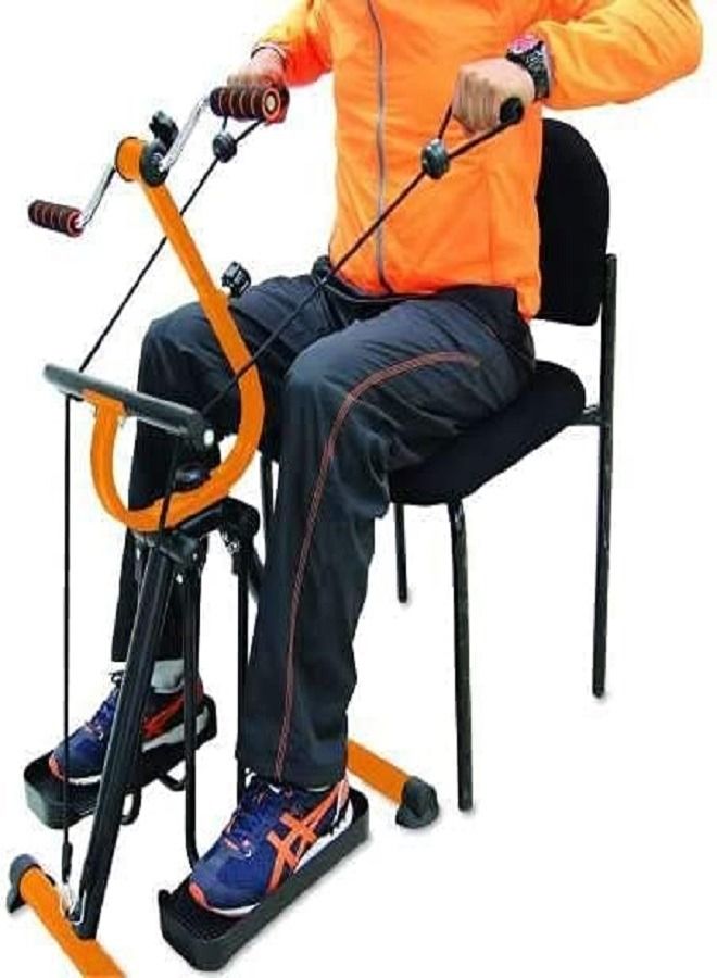 ULTIMAX Mini Exercise Bike Portable Home Pedal Exerciser Physio Bike Gym Fitness Exercise Muscle and Fitness, Indoor Exercise Bike Leg Arm Cardio Training - Image 3