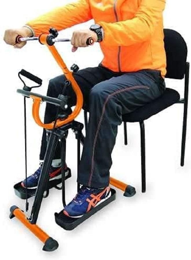 ULTIMAX Mini Exercise Bike Portable Home Pedal Exerciser Physio Bike Gym Fitness Exercise Muscle and Fitness, Indoor Exercise Bike Leg Arm Cardio Training - Image 2