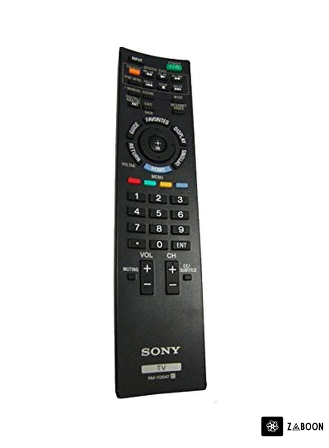 Zaboon Replacement Smart TV Remote For Sony BRAVIA Black