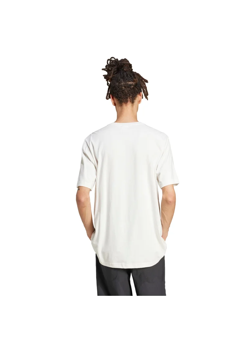 اديداس adidas Q12 MONOGRAM T White Originals Men T-SHIRTS