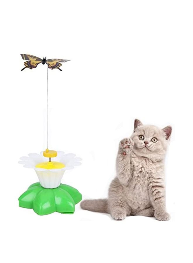 Funny Butterfly Cat Toys Interactive Fling String - Image 2