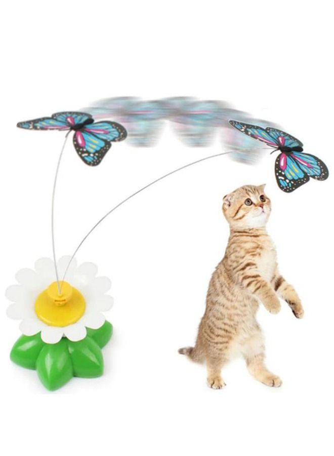 Funny Butterfly Cat Toys Interactive Fling String - Image 1
