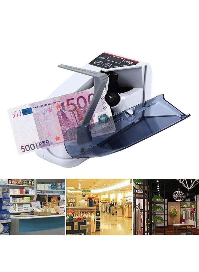 Generic - Money Counter Portable Money Counter Mini Bill Cash Counting Machine Handy Suitable for Multi-Currency Handy Banknote Counter - Image 1