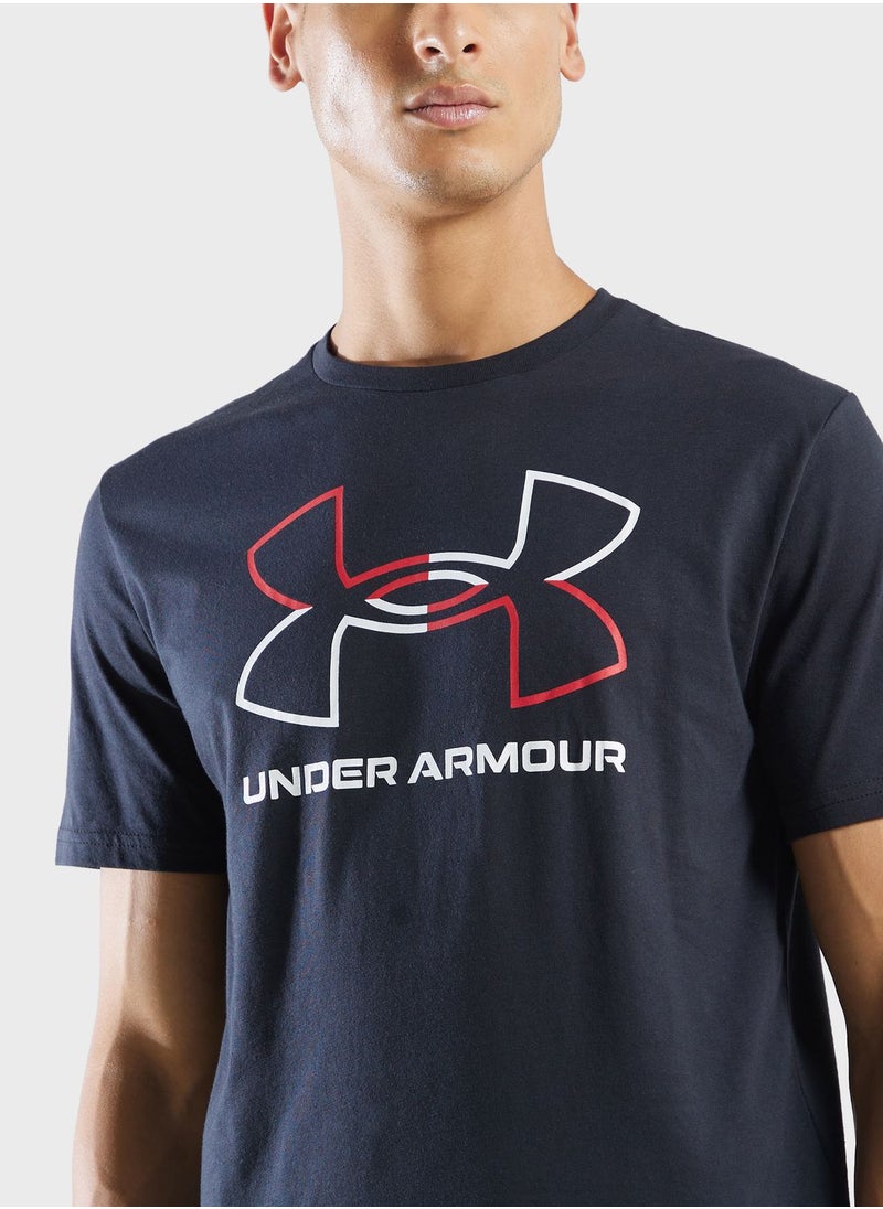 UNDER ARMOUR - GL Foundation Short Sleeve T-shirt - Image 1