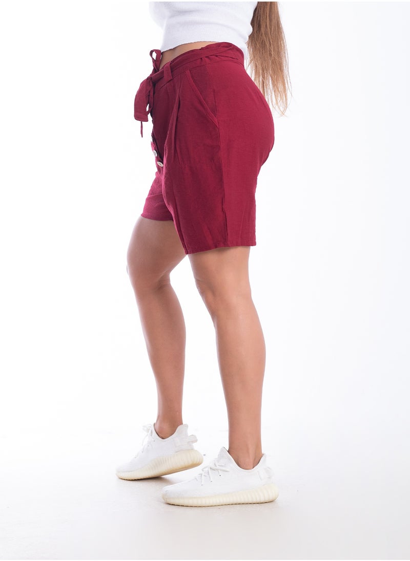 BEBO - Sada Belt Shorts - Image 1