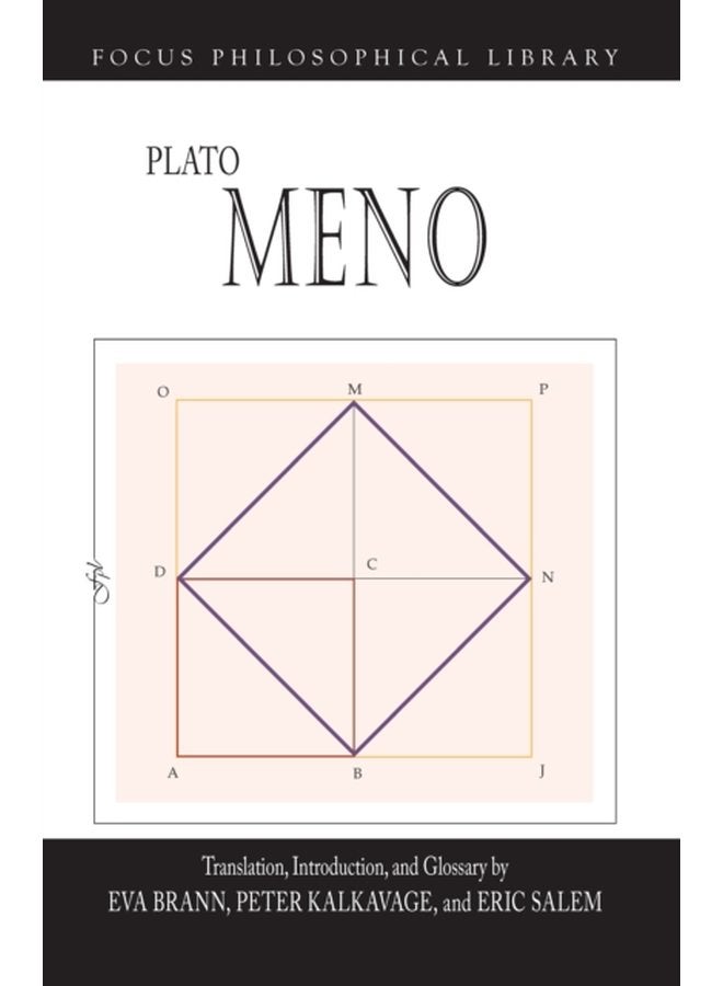 Plato Meno - Paperback