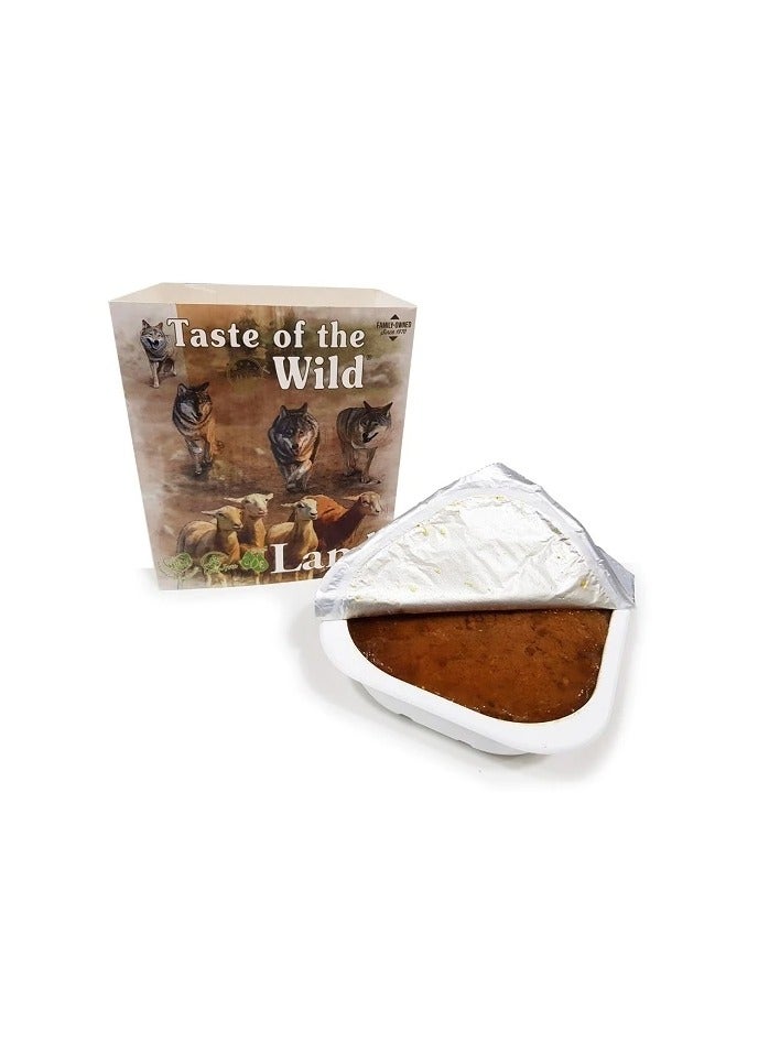 تيست أوف ذا وايلد طعم لحم الضأن البري مع الخضار والفاكهة طعام الكلاب الرطب - Image 2