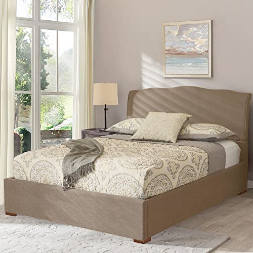 AORYVIC Wooden Bed Riser 1 inch Sofa Risers for Furniture L Shaped Couch Sofa Feet Dresser Leg Set of 4 (Brown, 1 inch) - Image 5