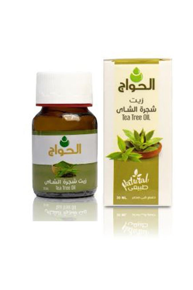 الحواج زيت شجرة الشاي العضوي النقي والطبيعي للشعر والجسم 30 مل - Image 1