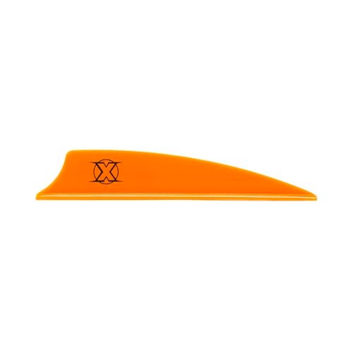 Bohning X Vane, 2.25”, Hunting, 3D, Target Vane, 100pk, Neon Orange - Image 2