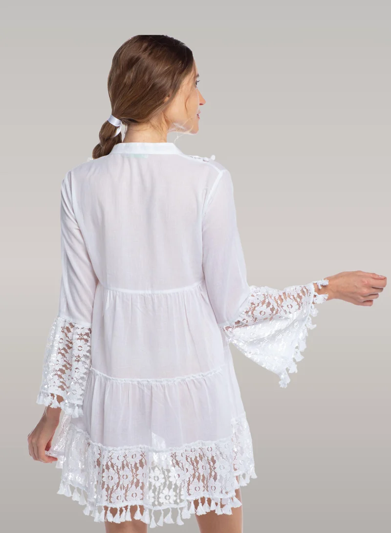 Just Nature  Premium Feel Free Tunic Hand Embroidery Dress for Women | Best Price UAE