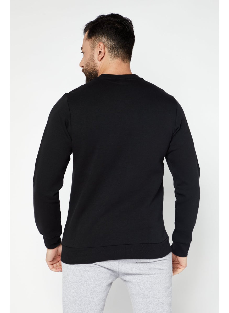 Men Sportswear Fit Long Sleeve Training Sweatshirt, Black - pzsku/Z210E8F832D87F0F15915Z/45/_/1737642370/f7ccddb3-9dad-4589-a7b3-5f58c64ec6d6