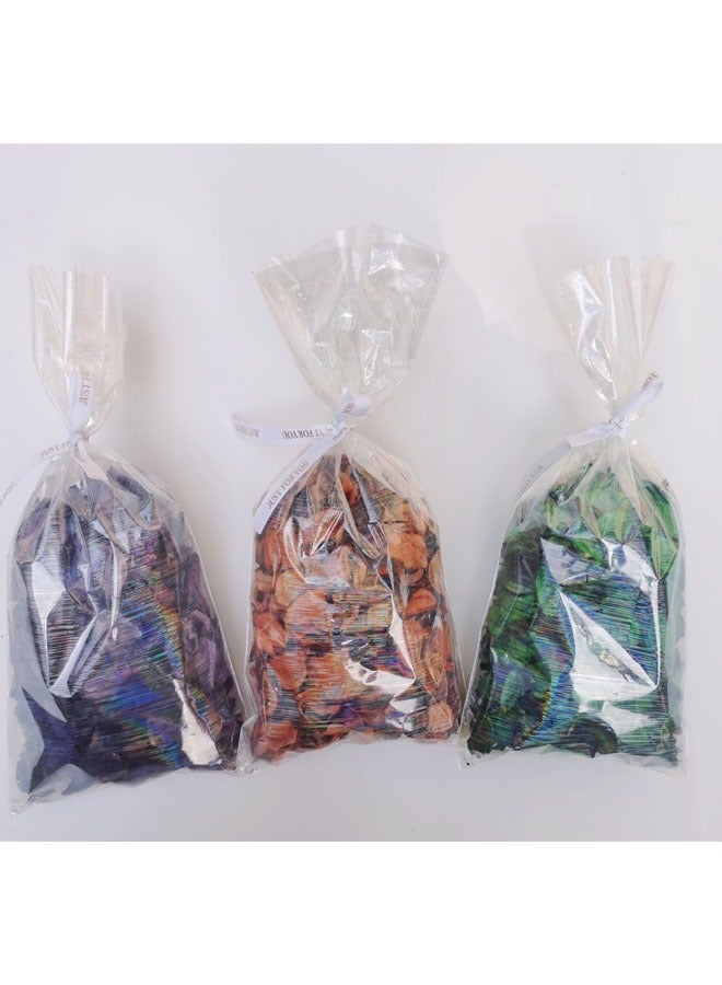 3 Bags of Dry Flowers Fragrant Bags, With Fragrances Of  Violet, Lavender, And Jasmine  For Drawers Or Closets, Fragrance For Bathroom, Car Freshener, Etc  - Image 3