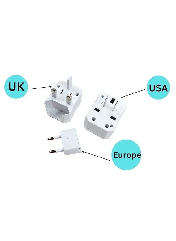 EN LIGNE Universal Travel AdapterInternational Adapter All in one Adapter Plug for Phone Laptop CameraTravel Adapter Worldwide 2  - Image 2