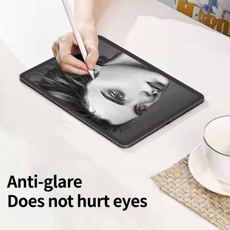 لاكيون لوكيون 2 حزمة فيلم لوحي متوافق مع Galaxy Tab S10 Ultra 2024 واقي شاشة ورقي [14.6 بوصة] مثل الورق للكتابة والرسم فيلم ناعم مقاوم للخدش، فيلم غير لامع لـ Tab S9 Ultra/Tab S8 Ultra 14.6" - Image 5