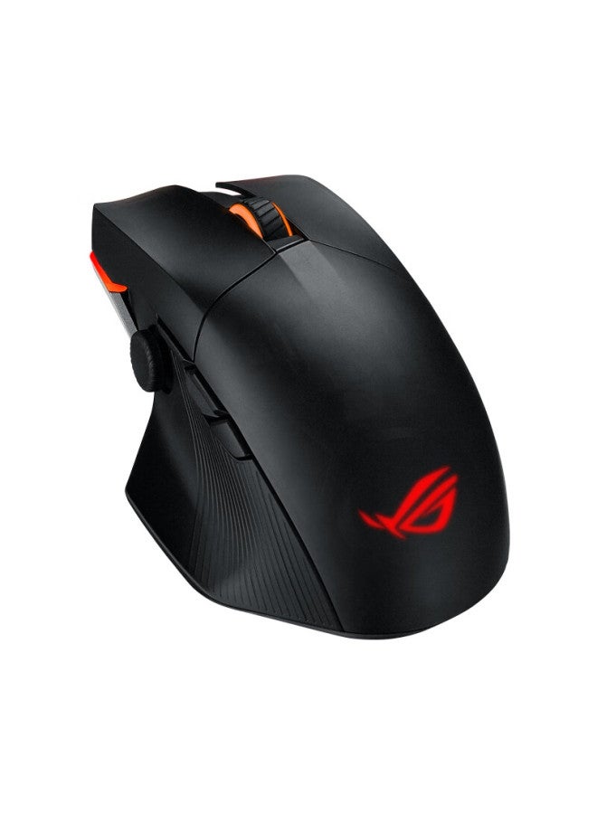 Rog Moxing X Gaming Wireless Bluetooth Tri-mode Black Myth： Wukong Gaming Mouse With Detachable D-pad, Rgb Switch, Aimpoint 36k 36000dpi Black - Image 4