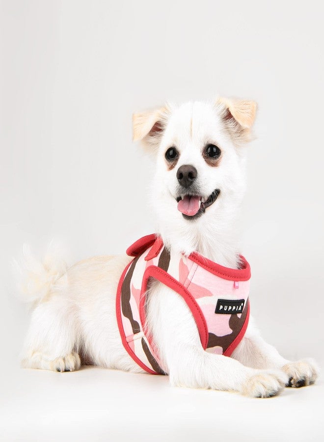 Puppia Lance Harness B - Pink CAMO - S - Image 5