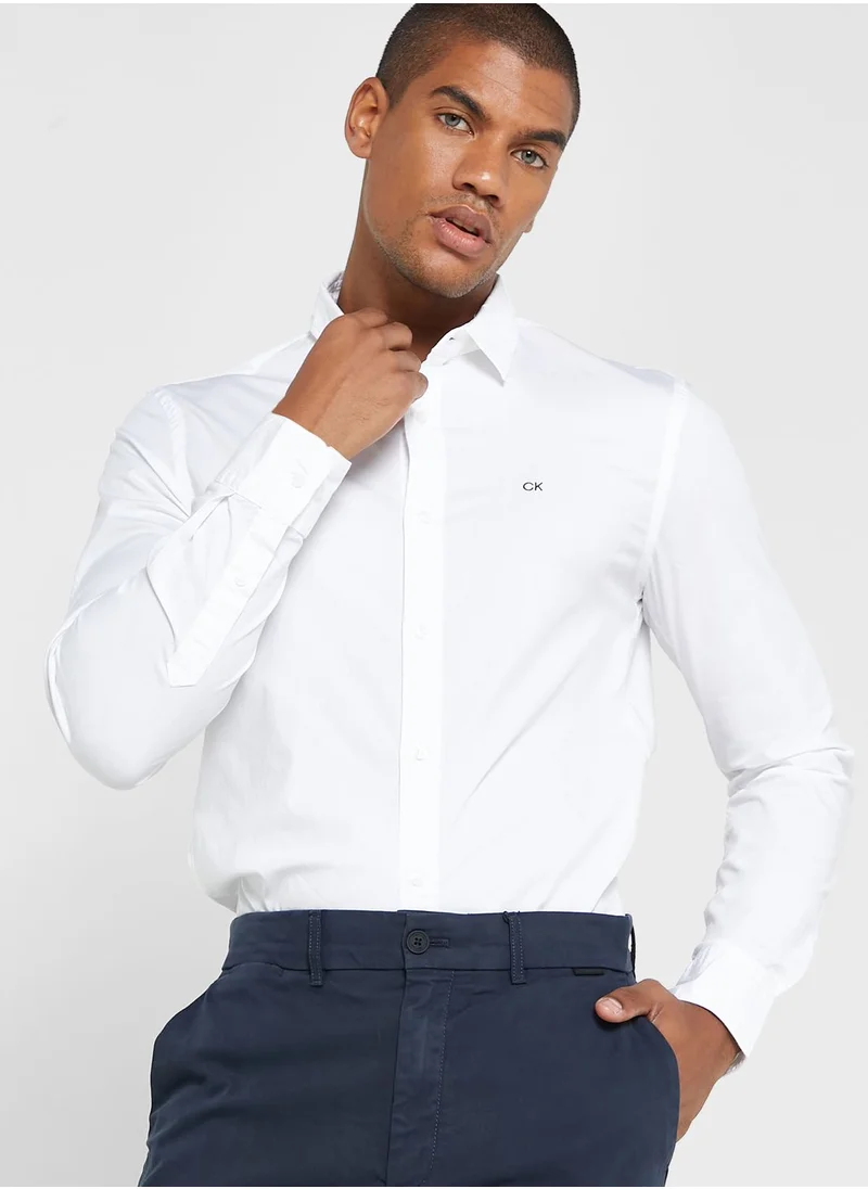 CALVIN KLEIN Essential Slim Fit Poplin Shirt