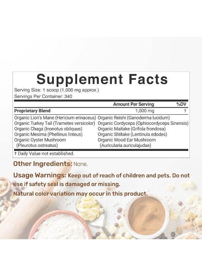 DEAL SUPPLEMENT Organic Mushroom Powder Supplement - Image 2