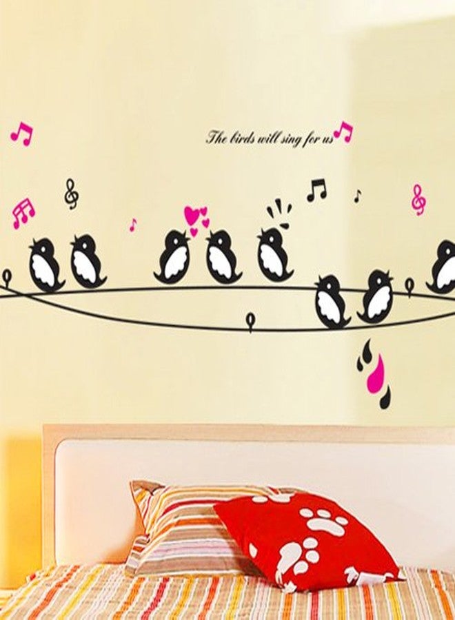 Asmi Collections Wall Stickers Birds Will Sing AY7019 - Image 1