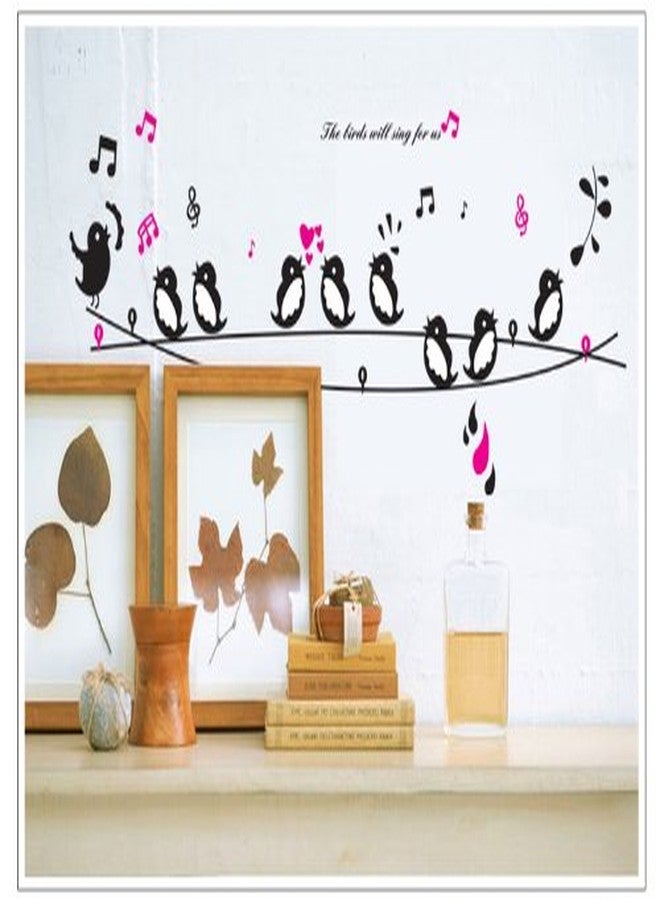 Asmi Collections Wall Stickers Birds Will Sing AY7019 - Image 2
