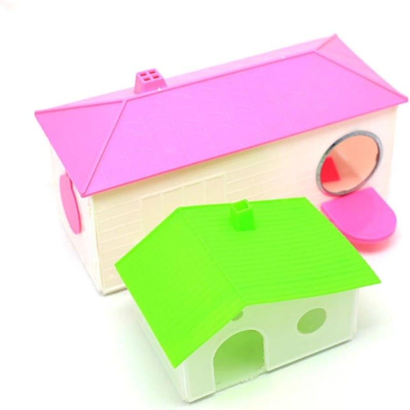 صندوق تربية الببغاء البلاستيكي الكبير، بيت الطيور الخارجي، مادة البولي بروبيلين، لون عشوائي - Image 3