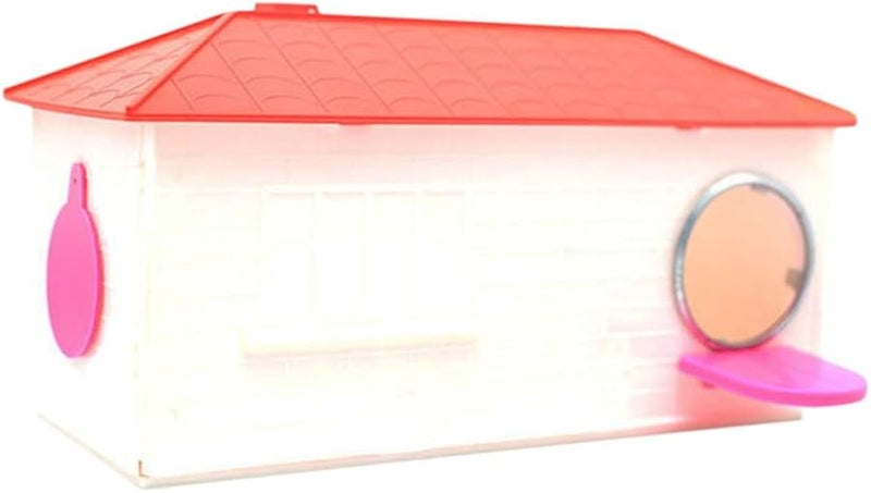 صندوق تربية الببغاء البلاستيكي الكبير، بيت الطيور الخارجي، مادة البولي بروبيلين، لون عشوائي - Image 1