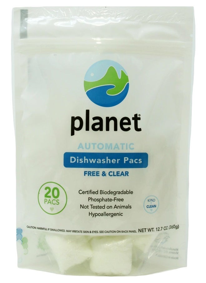 Automatic Free & Clear Dishwasher Pacs, 12.7 Ounce - pzsku/Z210F2804CD1A717815D0Z/45/_/1715571084/a6183e5b-b3cb-4c5e-80f4-02b56e67643b