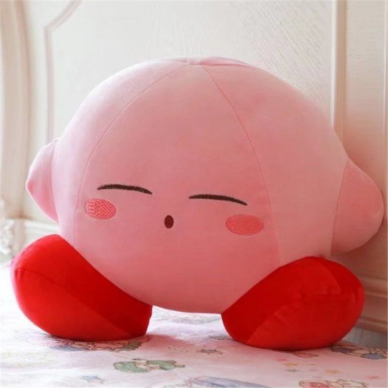 Ins Japan Star Kabi Pillow Plush Doll Soft Doll Kabi Keychain Doll Soft Cushion Large squinting kabi [38*25cm] stretch super down cotton 