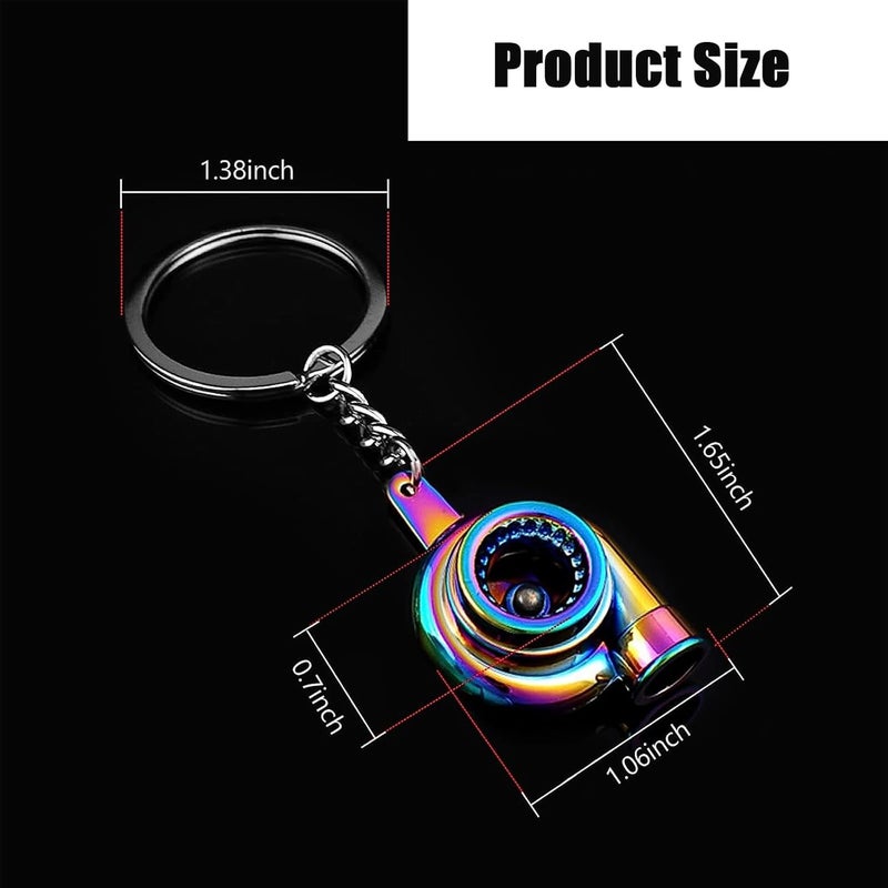 GKmow Polished Turbo Keychain - Image 2