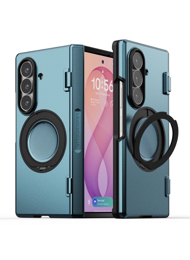 Quickstand Pro Samsung Galaxy Z Fold 8 Ultra Case Cover (MagSafe Compatible) with Rotating Magnetic Stand - Ice Blue
