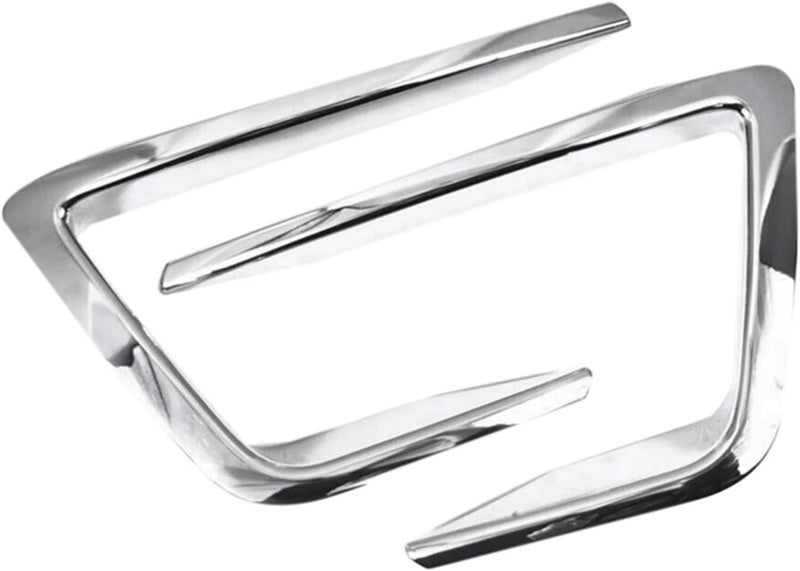 DEMULAX Chrome Fog Light Covers for Ford Expedition 2018-2019 - Image 1