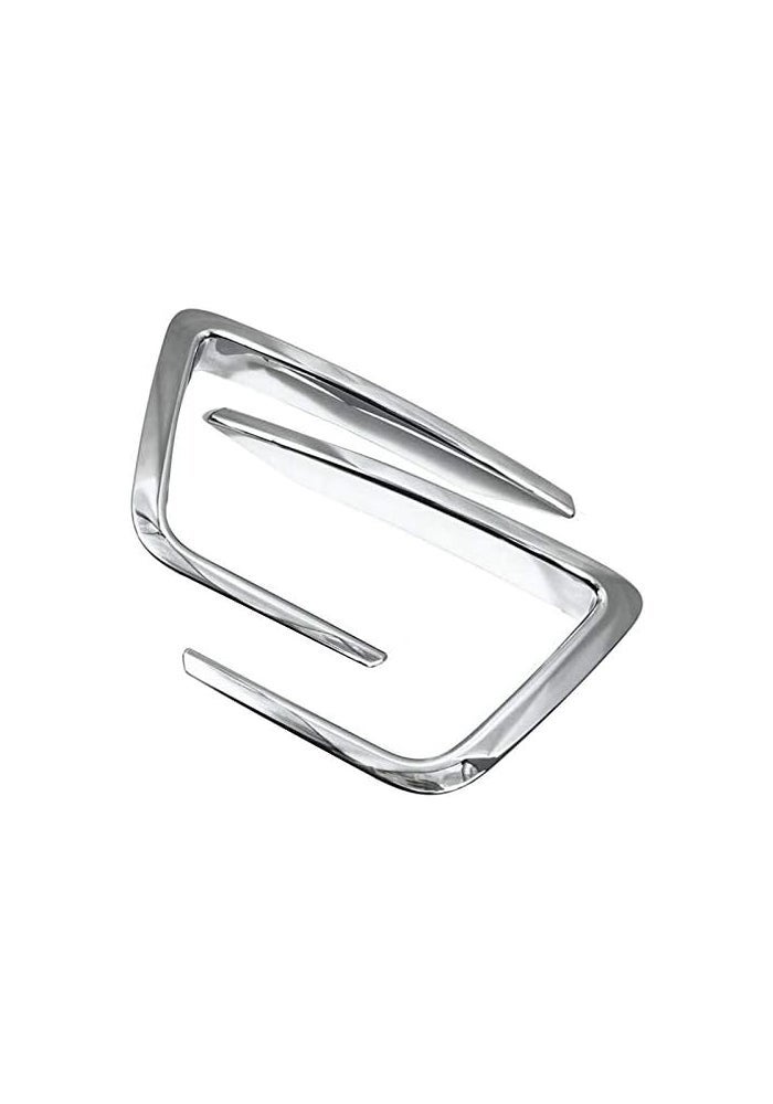 DEMULAX Chrome Fog Light Covers for Ford Expedition 2018-2019 - Image 2