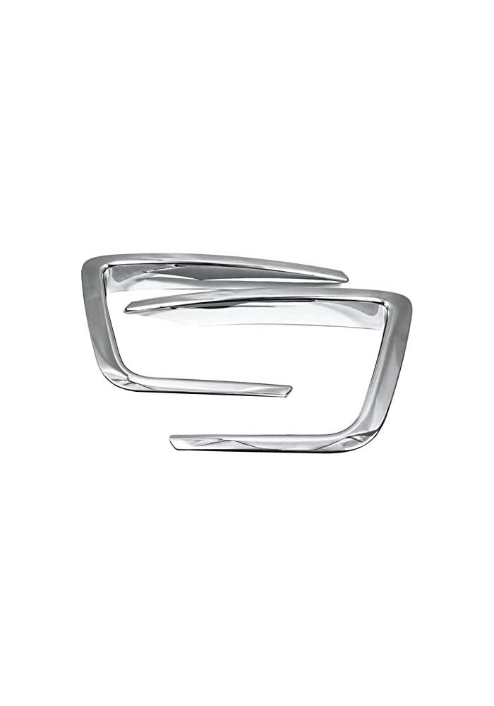DEMULAX Chrome Fog Light Covers for Ford Expedition 2018-2019 - Image 3