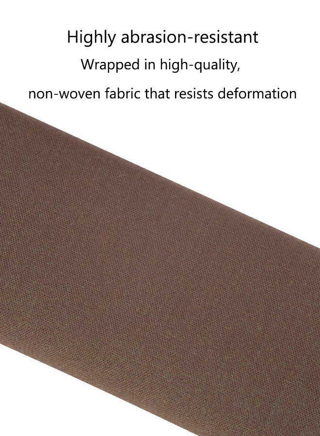 Under Door Draft Stopper,Wind-proof and Mosquito-proof Sponge Sealing Strip,Double-sided Energy Saving Door Weather Stripping Reduce Noise Window Breeze Blocker Adjustable Cuttable Door Sweeps Strip, Brown - Image 5