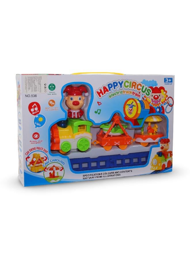 OKO "Happy Circus" Electric Track Train Toy - Image 1