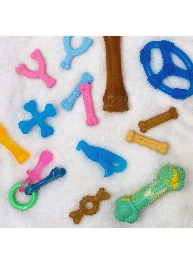 Nylabone Spin Tug & Play Puppy Chew Toy For Teething  Puppy Supplies  Peanut Butter Flavor, Medium/Wolf (1 Count)  - Image 4